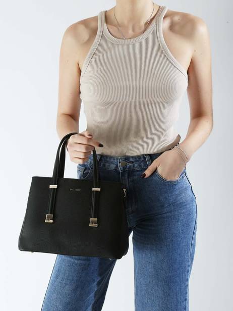 Sac à Main Grained Miniprix Noir grained 7 vue secondaire 1