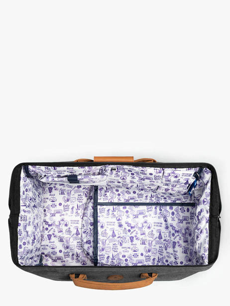 Sac De Voyage Cabine Sac à Dos Travel Cabaia Gris travel DUFFV2 vue secondaire 3