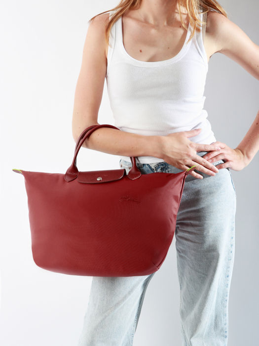 Longchamp Le pliage green Sacs porté main Violet