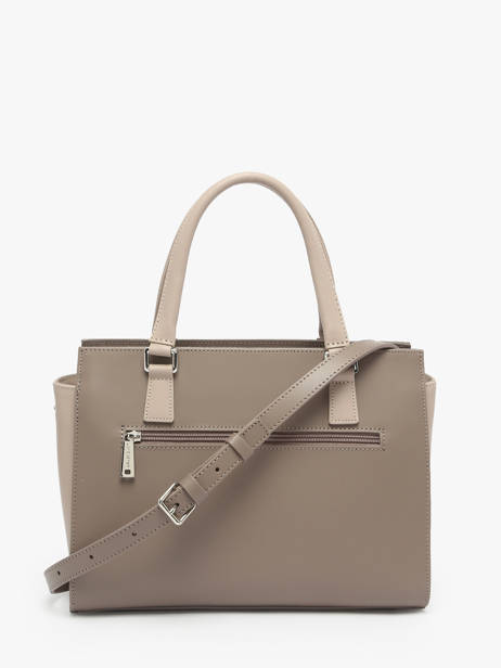 Sac Trapèze Smooth Cuir Lancaster Marron smooth 3 vue secondaire 4