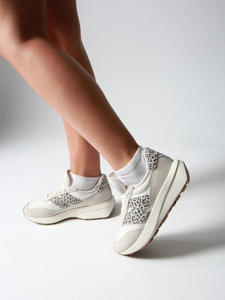 Sneakers 370 En Cuir New balance Gris boy U370LP vue secondaire 1