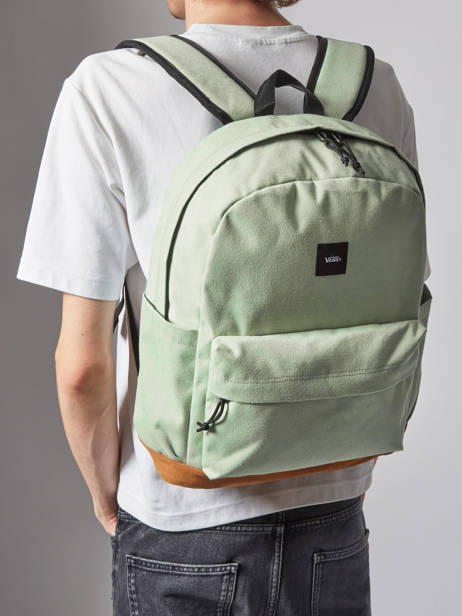 Sac à Dos 1 Compartiment Vans Vert backpack VN000HRJ vue secondaire 1