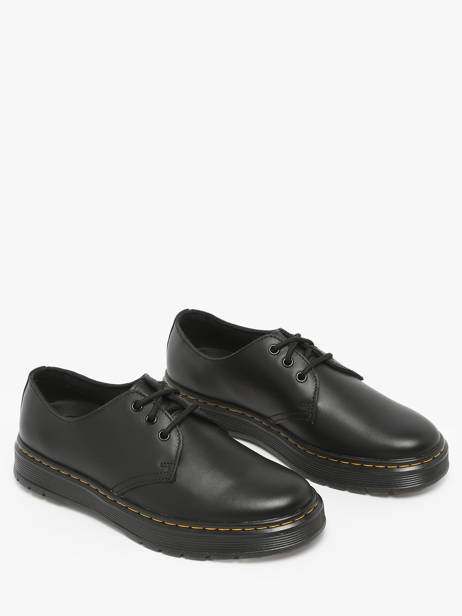 Chaussures Derbies En Cuir Dr martens Noir boy 41553001 vue secondaire 1