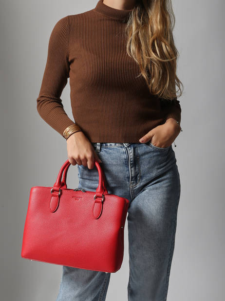 Sac Porté Main Madrid Hexagona Rouge madrid 535979 vue secondaire 1