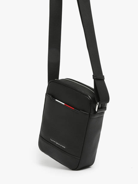 Sac Bandoulière Tommy hilfiger Noir central AM13486 vue secondaire 2