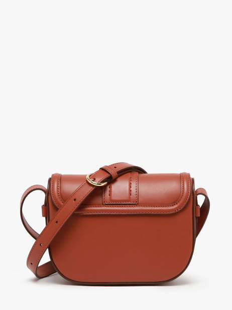 Sac Bandoulière Sienna Cuir Lancel Rouge sienna A13718 vue secondaire 4
