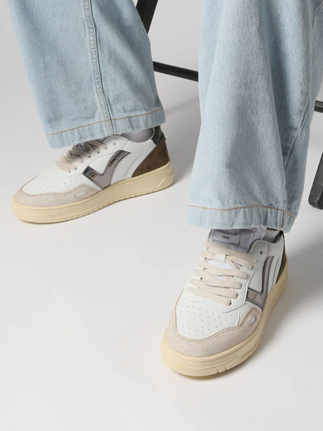 Sneakers En Cuir Victoria Blanc women 1257135 vue secondaire 1