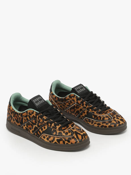 Sneakers En Cuir Tommy hilfiger Marron women 29040K7 vue secondaire 1