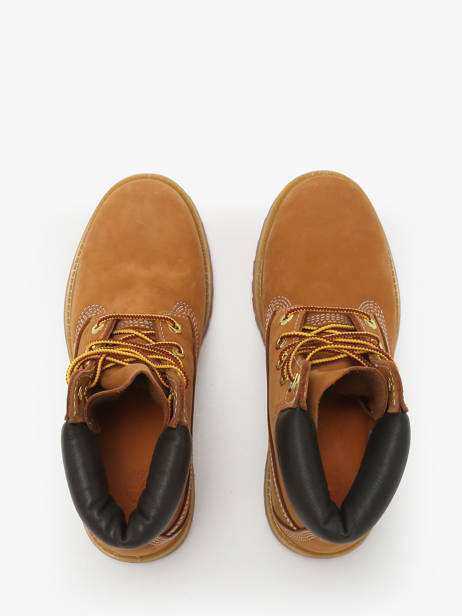 Bottines En Cuir Timberland Marron women 3617131 vue secondaire 3