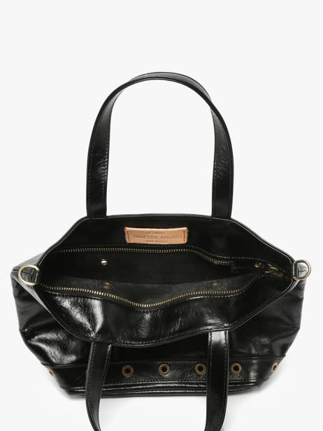 Sac Porté Main Cabas Cuir Cuir Vanessa bruno Noir cabas cuir 82V40435 vue secondaire 3