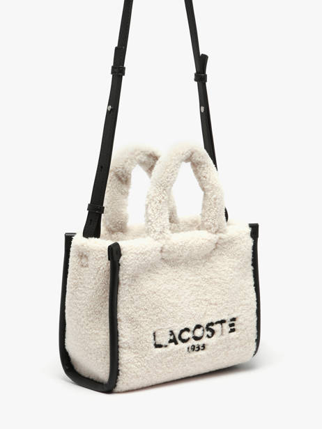 Sac Porté Main Heritage Lacoste Beige heritage NF5116HX vue secondaire 2
