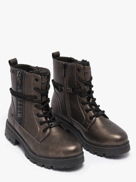 Bottines Mustang Marron women M0042010 vue secondaire 1