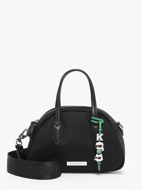 Sac Porté Main K Ikon Polyester Recyclé Karl lagerfeld Noir k ikon B1W30016