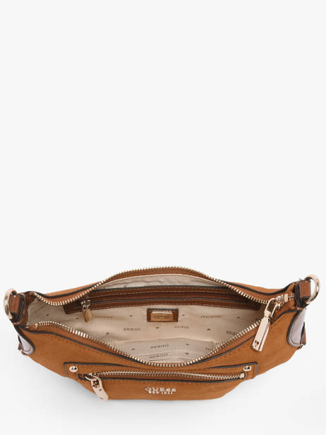 Sac Bandoulière Marsha Cuir Guess Marron marsha SG950172 vue secondaire 3