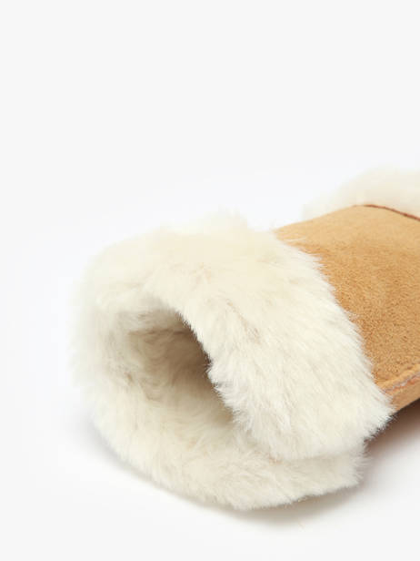 Gants Isotoner Marron women gloves 68663 vue secondaire 1