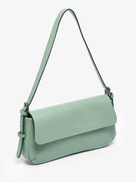 Sac Porté épaule Caviar Cuir Milano Vert caviar CA25111 vue secondaire 2