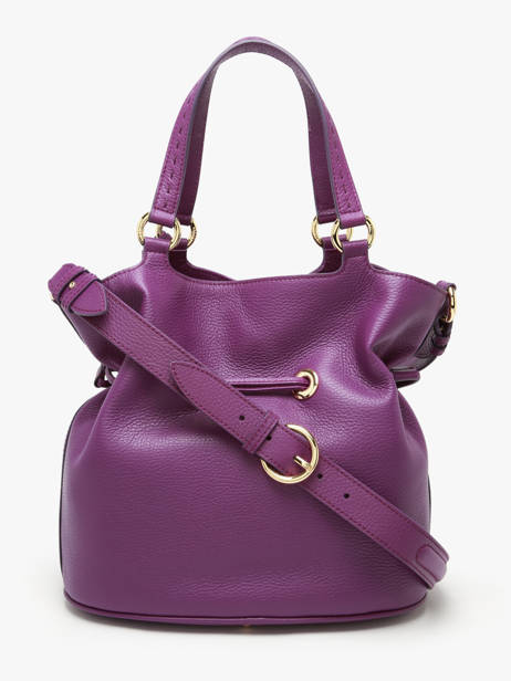 Sac Seau M Premier Flirt Cuir Lancel Violet premier flirt A10110 vue secondaire 5