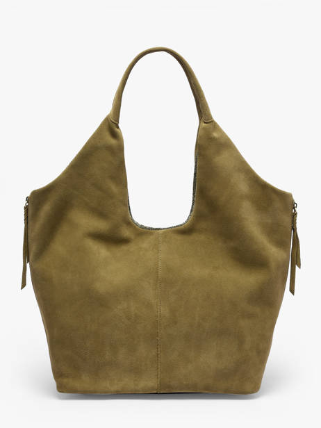 Sac Porté épaule Vintage Cuir Mila louise Beige vintage 23030V vue secondaire 4