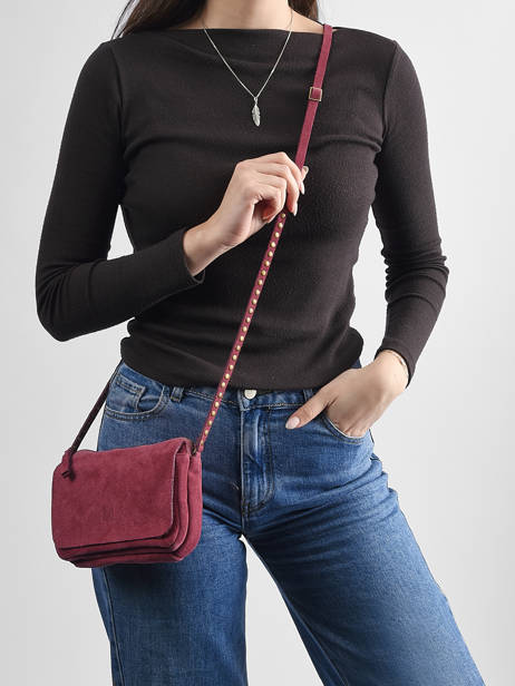 Sac Bandoulière Leather Biba Rose leather BET12L vue secondaire 1