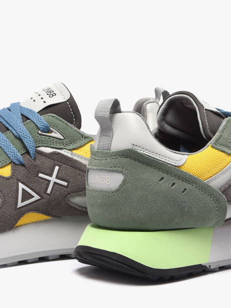 Sneakers Sun68 Vert men Z3611884 vue secondaire 2