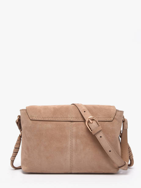 Sac Bandoulière Othilia Cuir Vanessa bruno Beige othilia 55V40907 vue secondaire 4