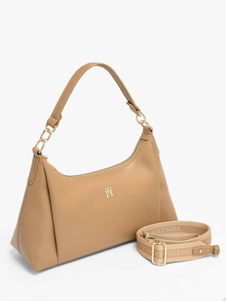 Sac Porté épaule Th Essential Polyester Tommy hilfiger Marron th essential AW18373 vue secondaire 2