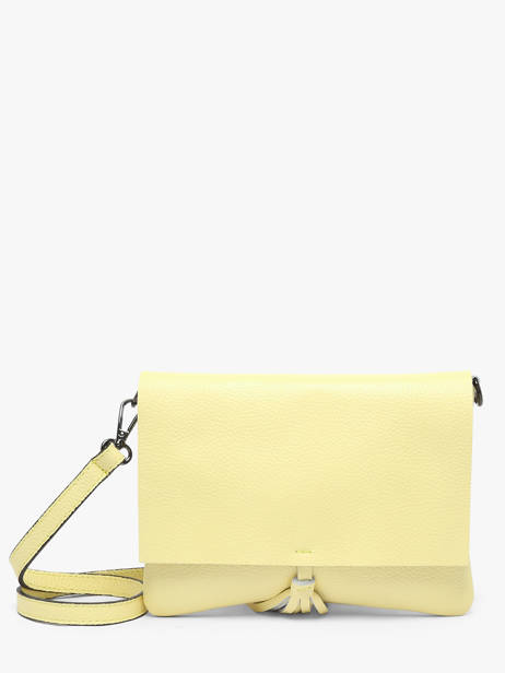Sac Bandoulière Caviar Cuir Milano Jaune caviar CA22112